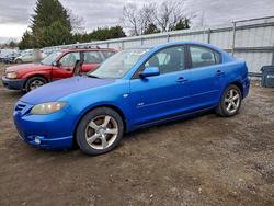 Mazda Mazda3 salvage cars for sale: 2004 Mazda 3 S