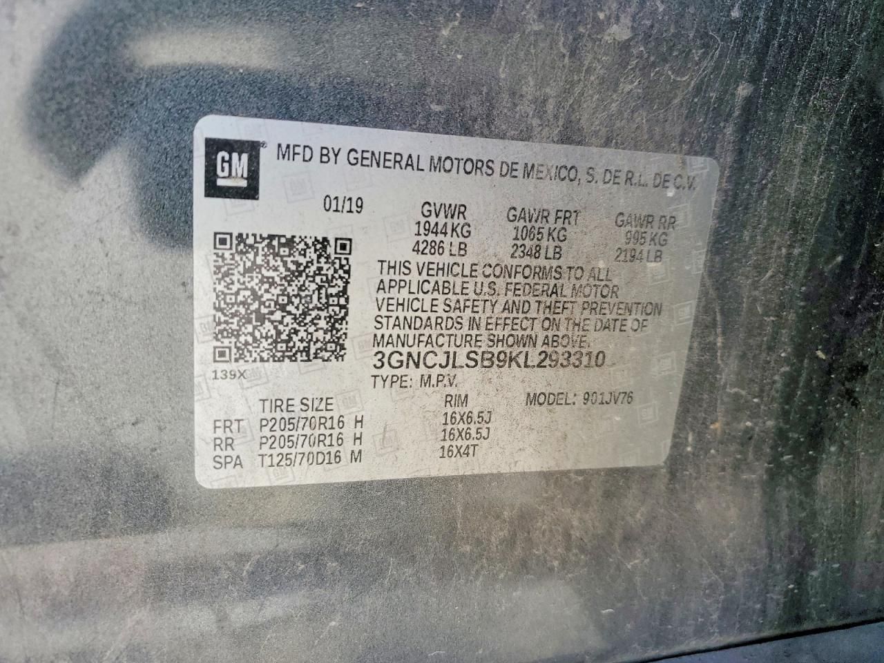 2019 Chevrolet Trax 1LT