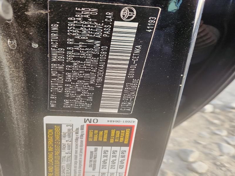 2010 Toyota Camry se