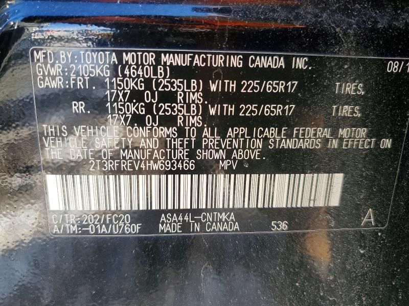 2017 Toyota Rav4 xle