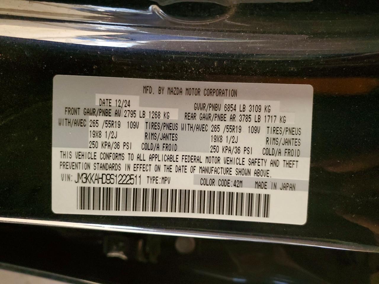 2025 Mazda Cx-90 Select