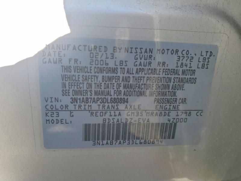 2013 Nissan Sentra s