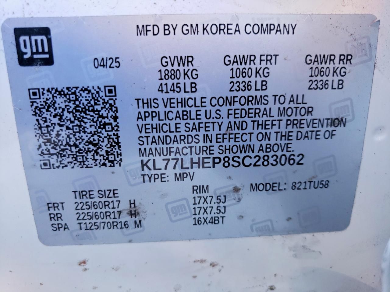 2025 Chevrolet Trax 1LT