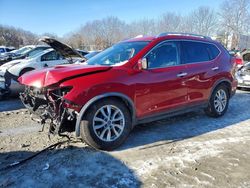 Nissan salvage cars for sale: 2017 Nissan Rogue sv