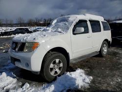 Salvage cars for sale from Copart Marlboro, NY: 2006 Nissan Pathfinder le
