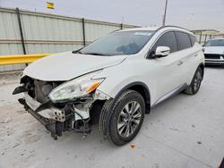 Salvage cars for sale from Copart Haslet, TX: 2017 Nissan Murano s