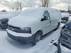 Salvage cars for sale from Copart Central Square, NY: 2019 Chevrolet Express G200 Utility / Service Van