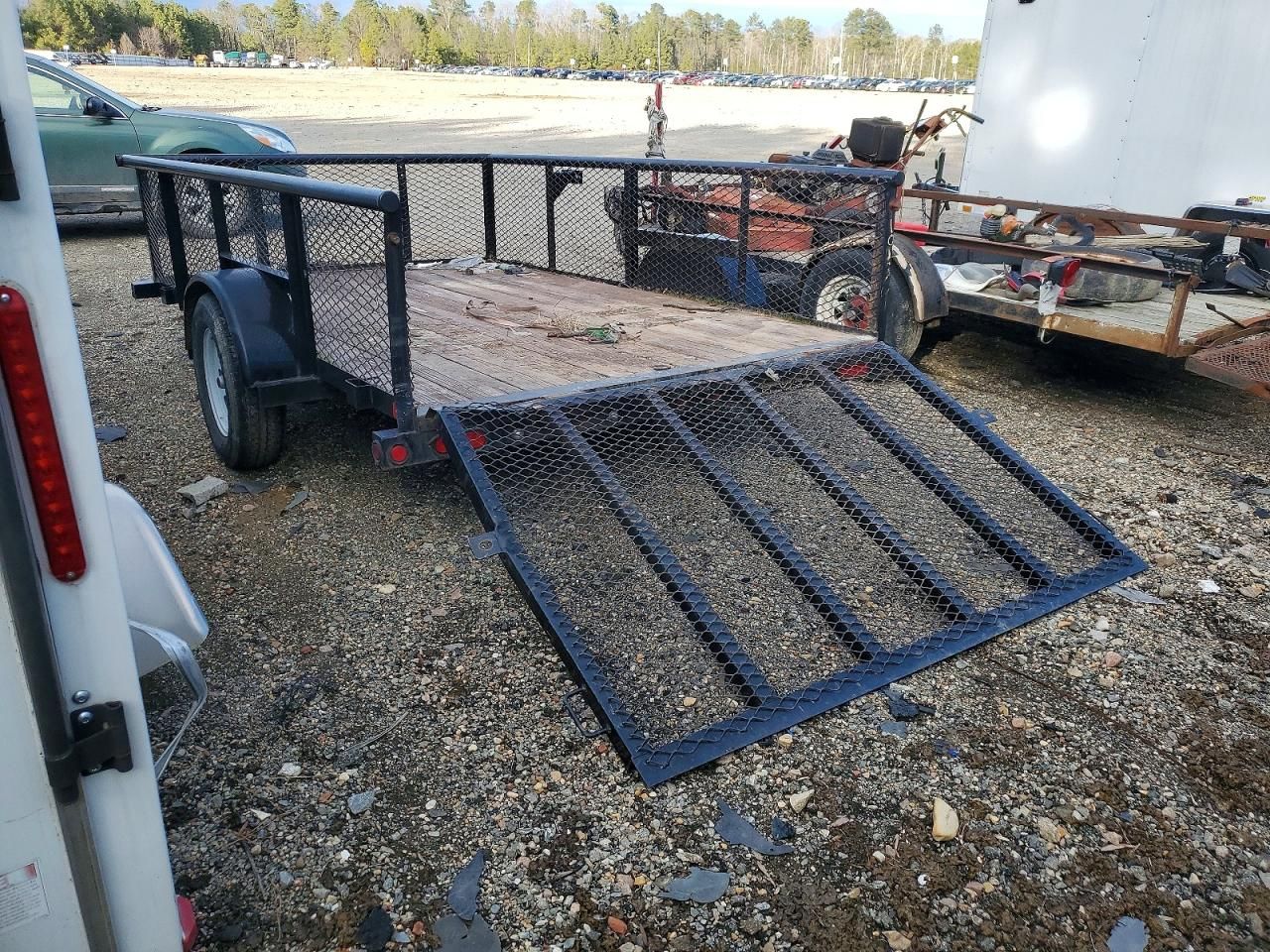 2017 Big Tex 35SA-10BKEX2 Utility Trailer