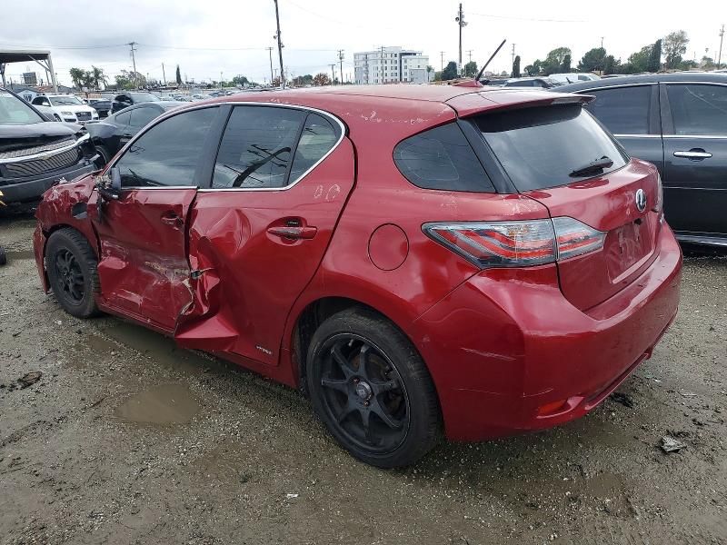 2012 Lexus Ct 200