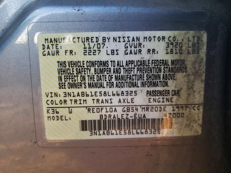 2008 Nissan Sentra 2.0