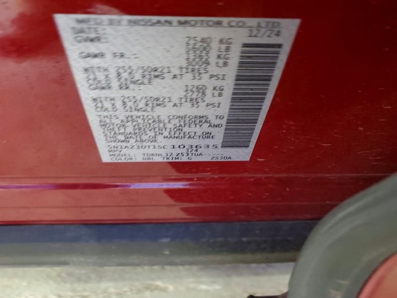 2025 Nissan Murano Platinum