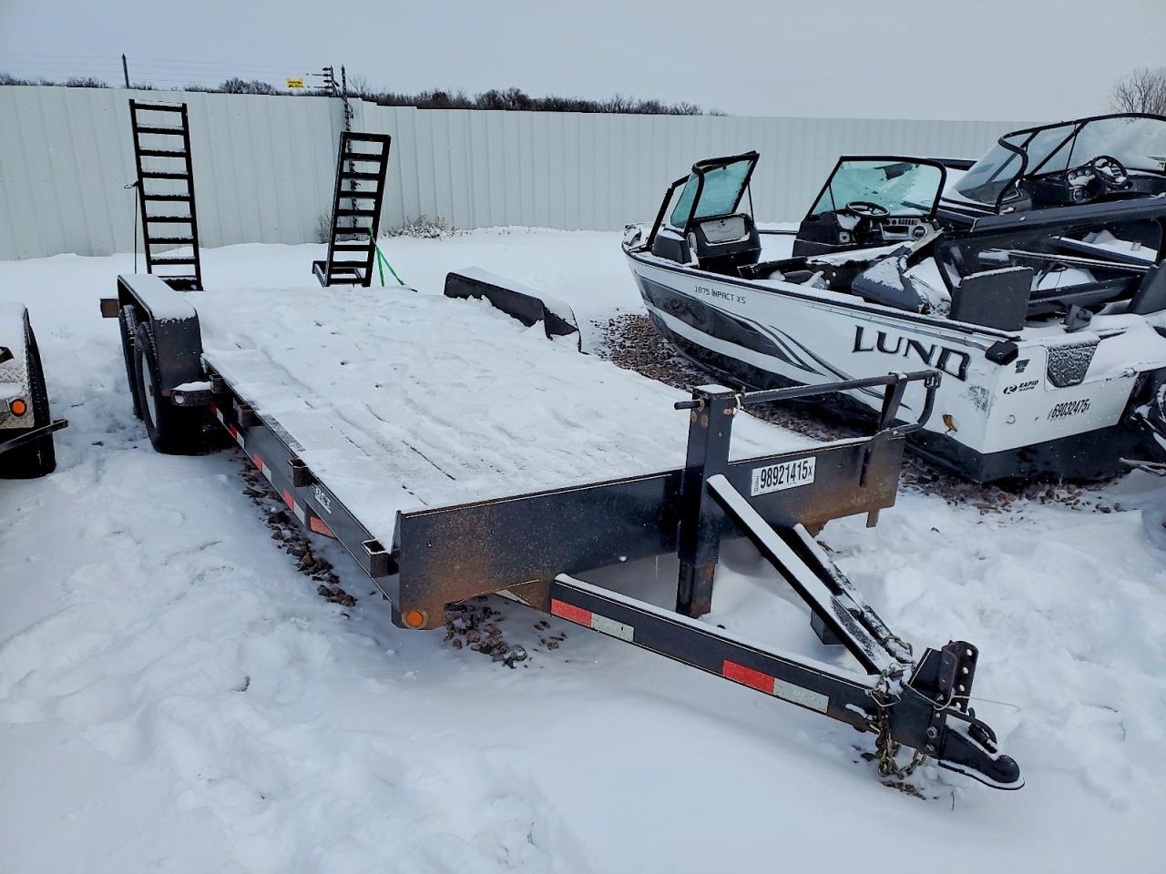 2022 Dell Rapids Custom 20HD-14BT Equipment Trailer