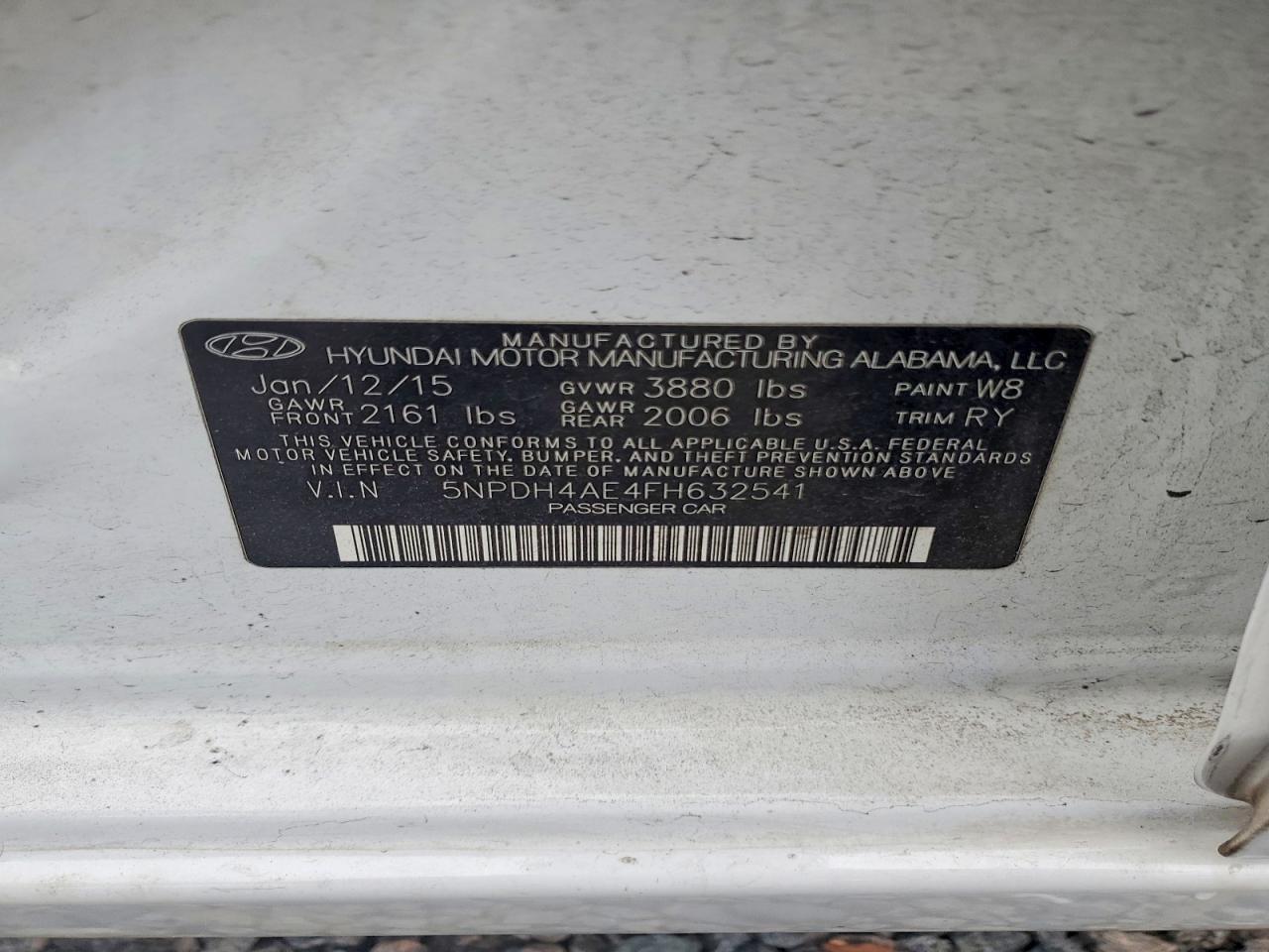 2015 Hyundai Elantra se