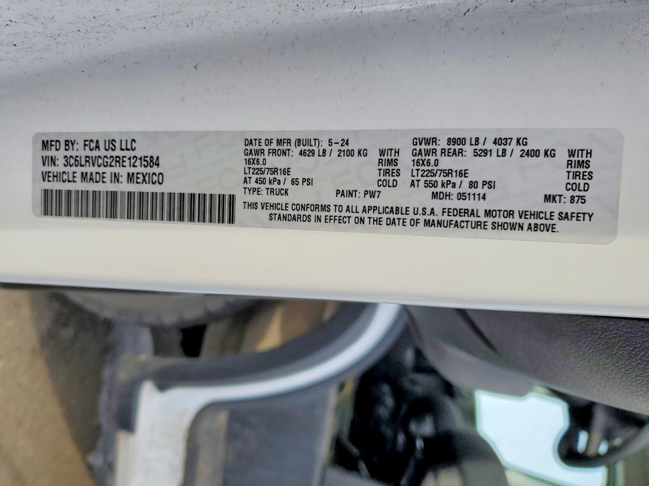 2024 Dodge RAM Promaster 2500 Delivery Van