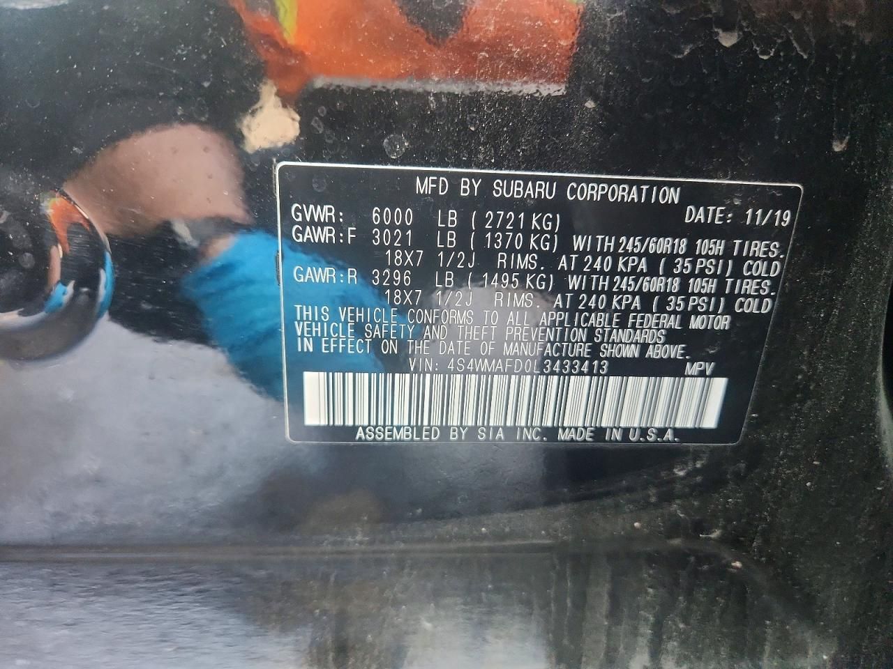 2020 Subaru Ascent Premium