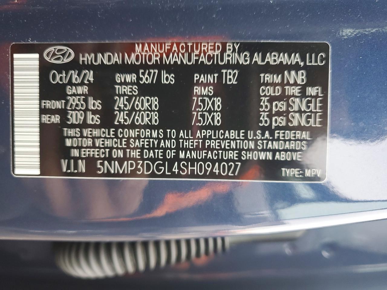 2025 Hyundai Santa fe xrt