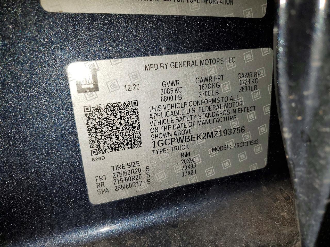 2021 Chevrolet Silverado C1500 Custom