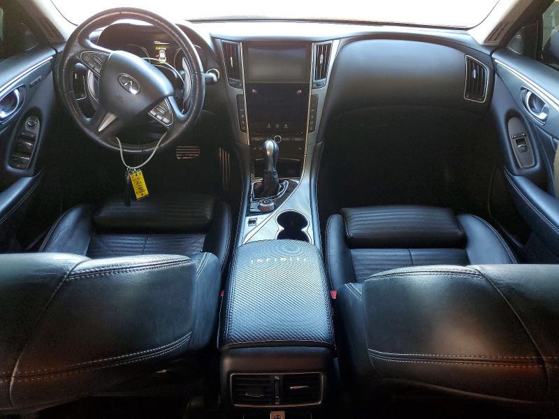 2016 Infiniti Q50 red Sport 400