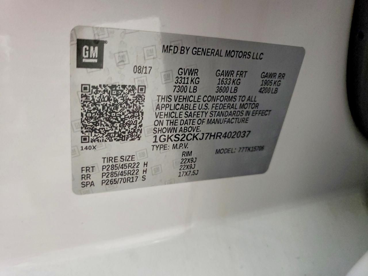 2017 GMC Yukon Denali