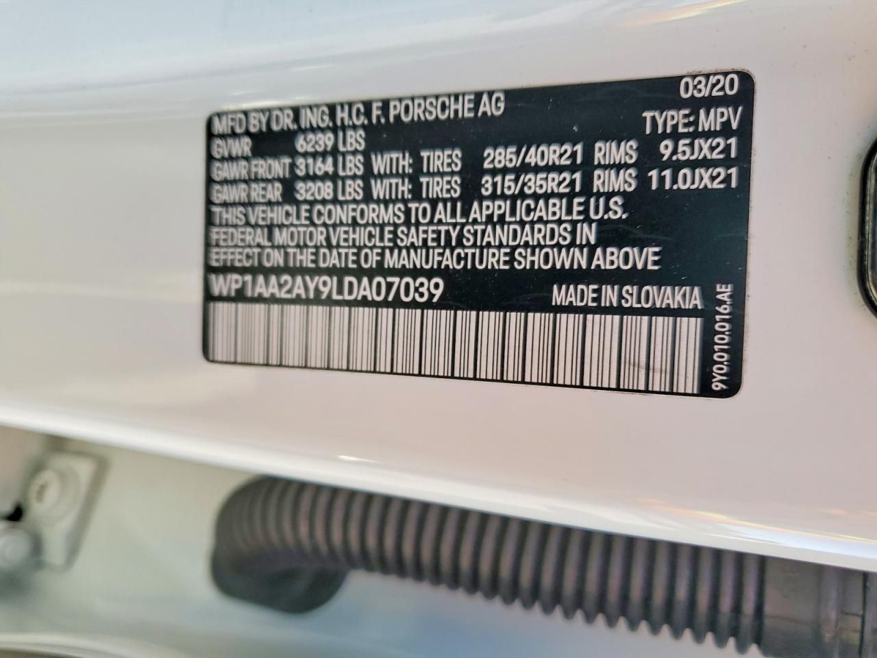 2020 Porsche Cayenne