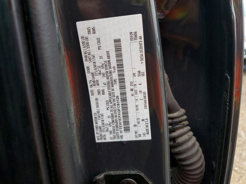 2016 Ford F150 Supercrew