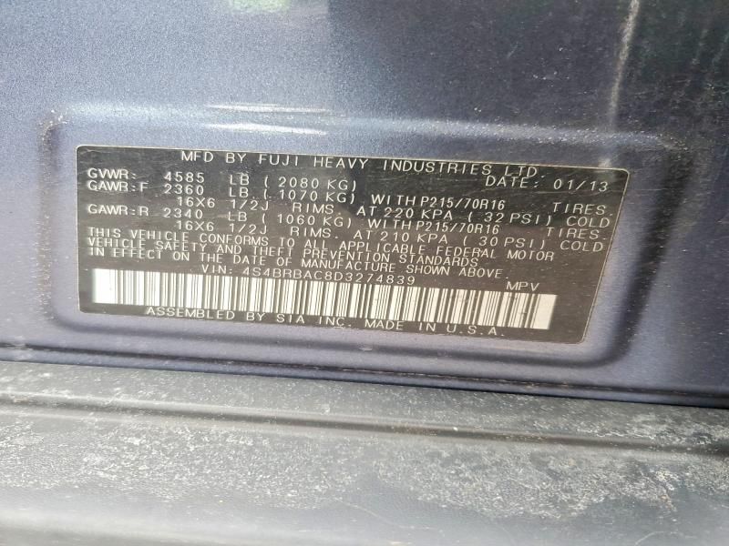 2013 Subaru Outback 2.5i