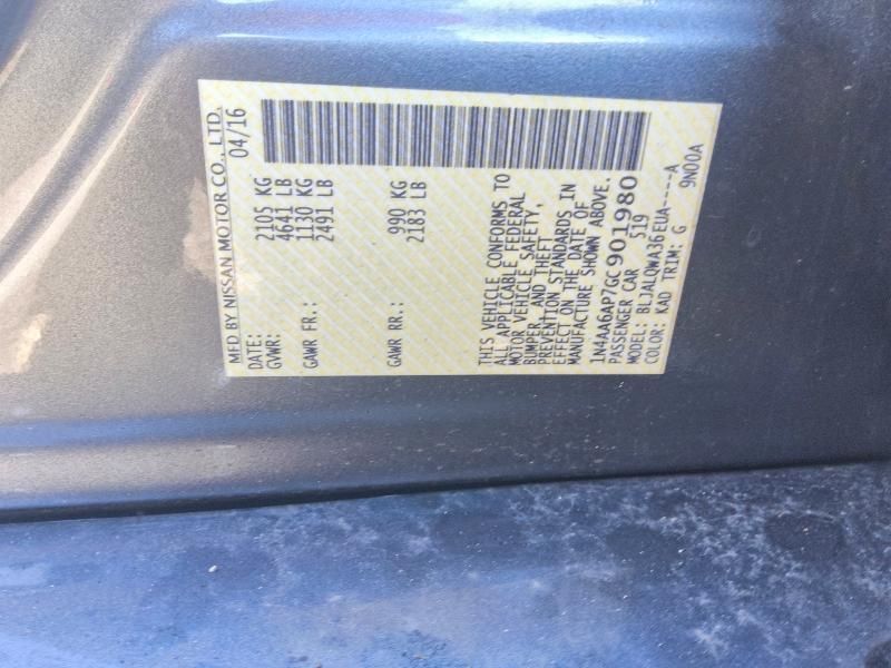 2016 Nissan Maxima 3.5 s