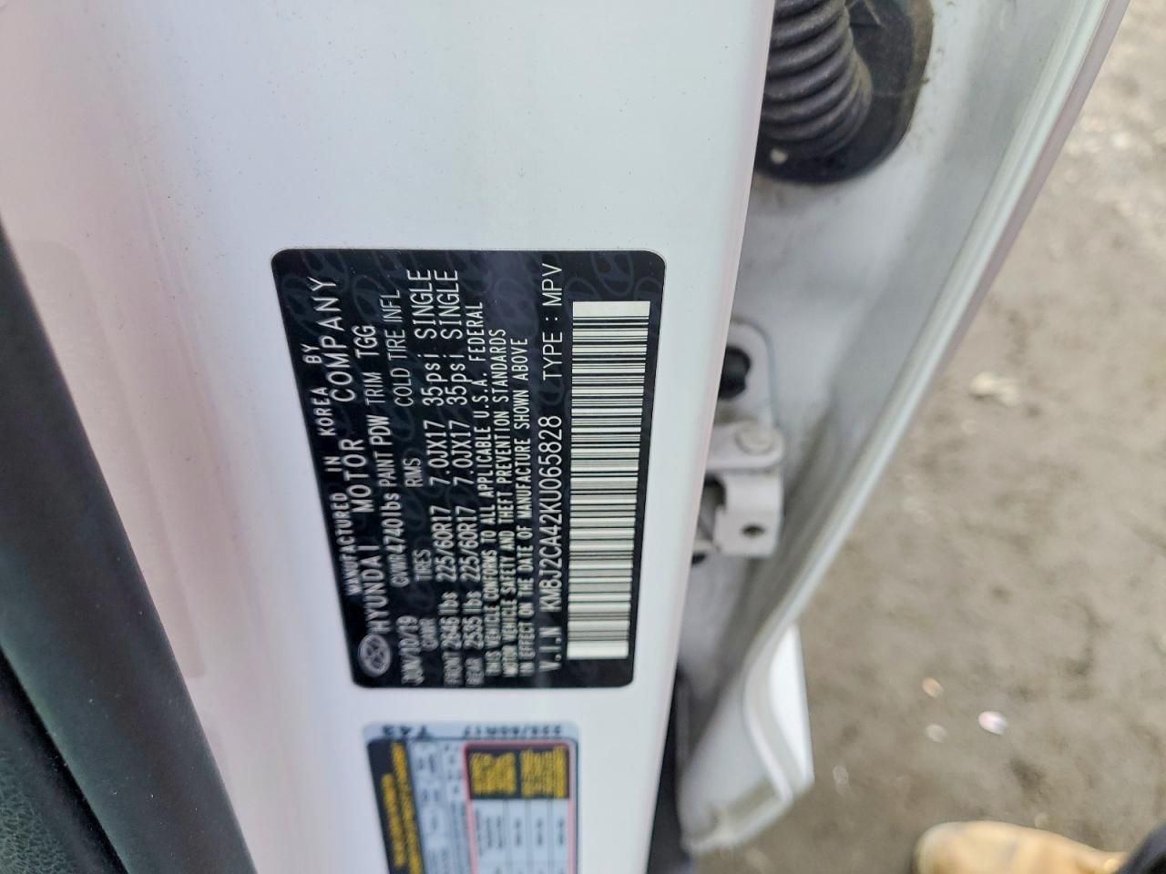 2019 Hyundai Tucson se