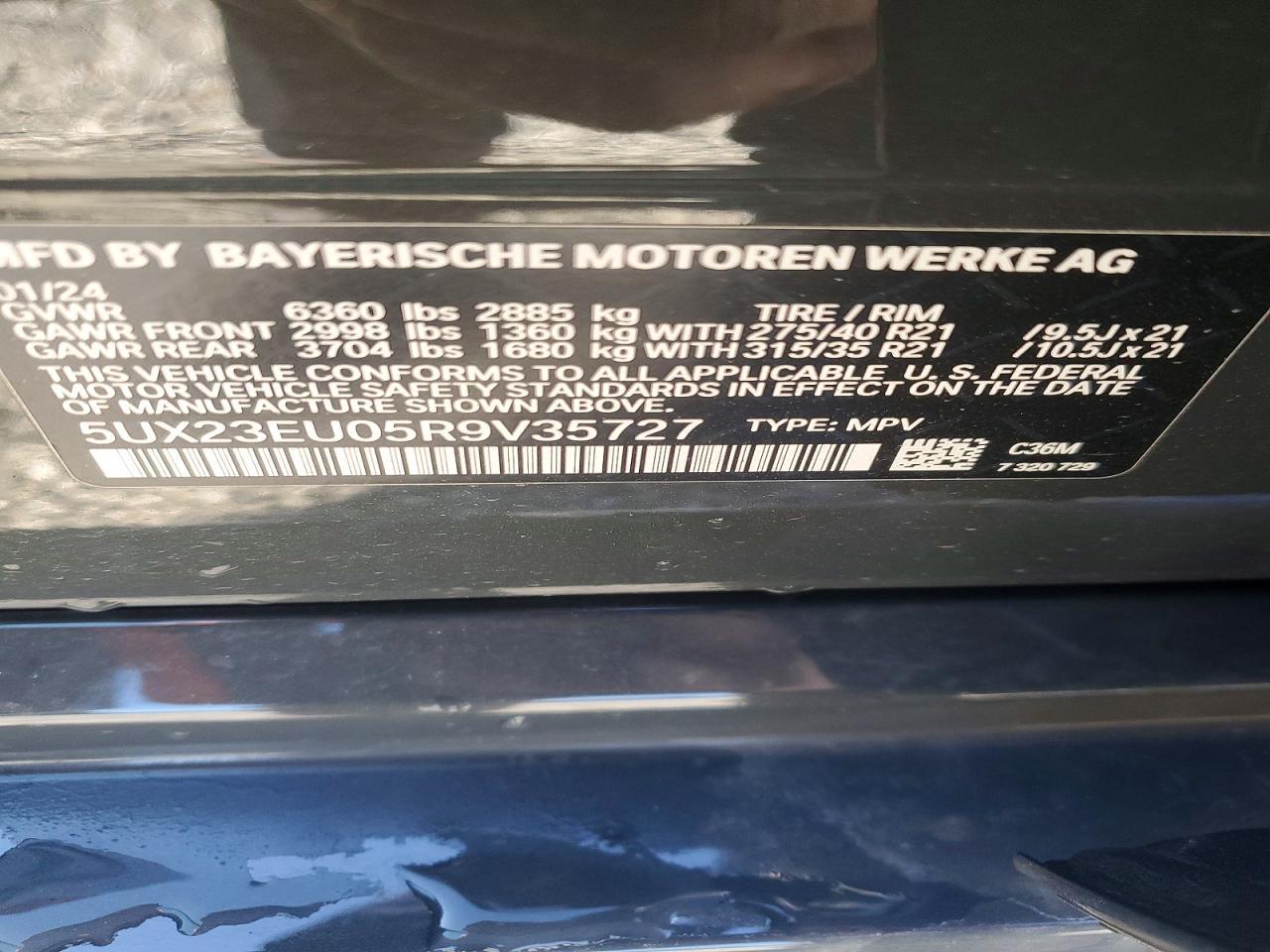 2024 BMW X5 Xdrive40i