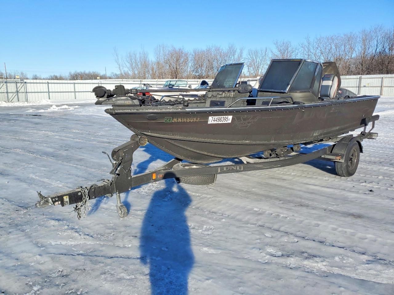 2007 Lund Boat With Trailer