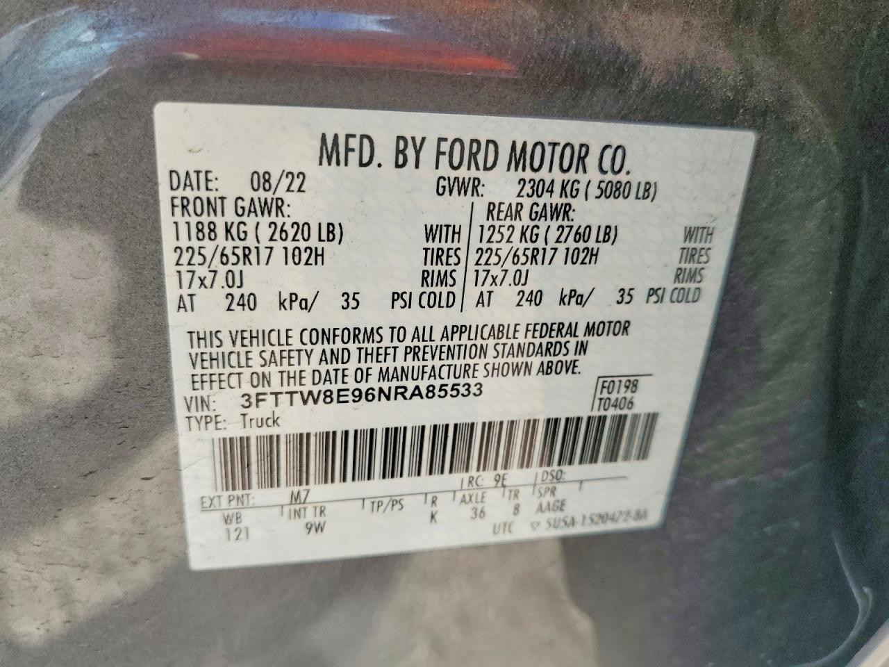 2022 Ford Maverick XL