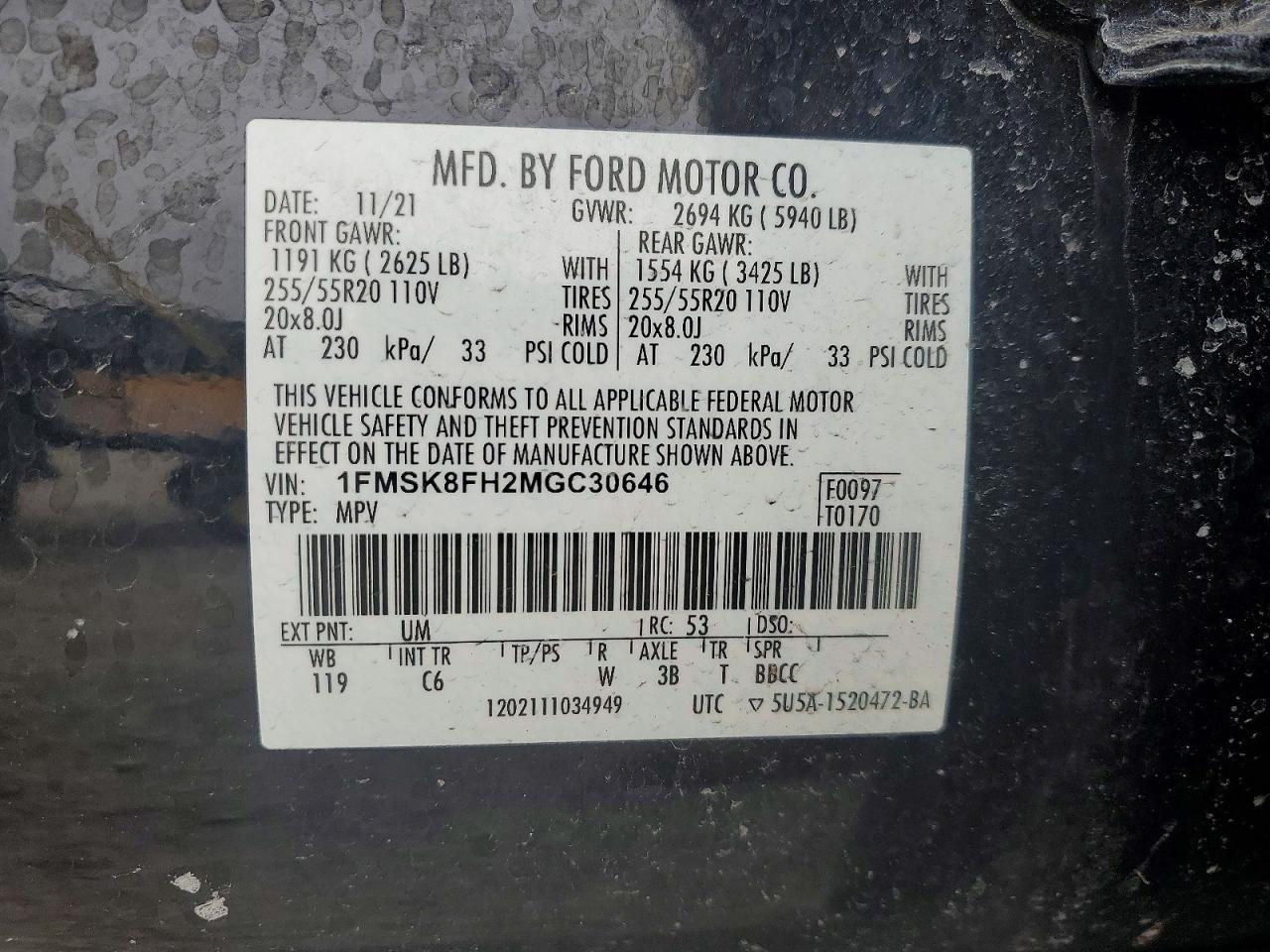 2021 Ford Explorer Limited
