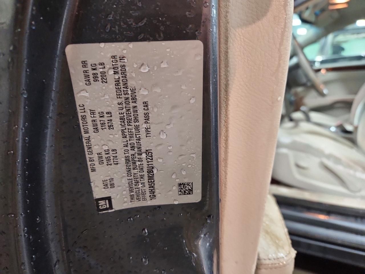 2011 Buick Lucerne cx