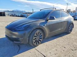 Tesla Model y salvage cars for sale: 2024 Tesla Model y