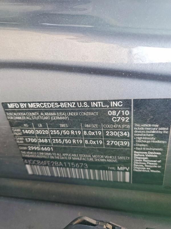 2011 Mercedes-Benz R 350 4matic