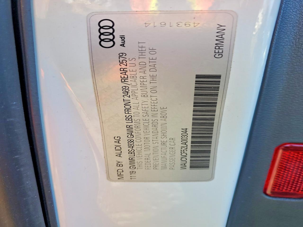 2020 Audi A5 Premium Plus
