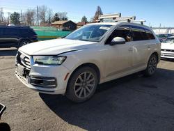 Audi salvage cars for sale: 2017 Audi Q7 Premium Plus
