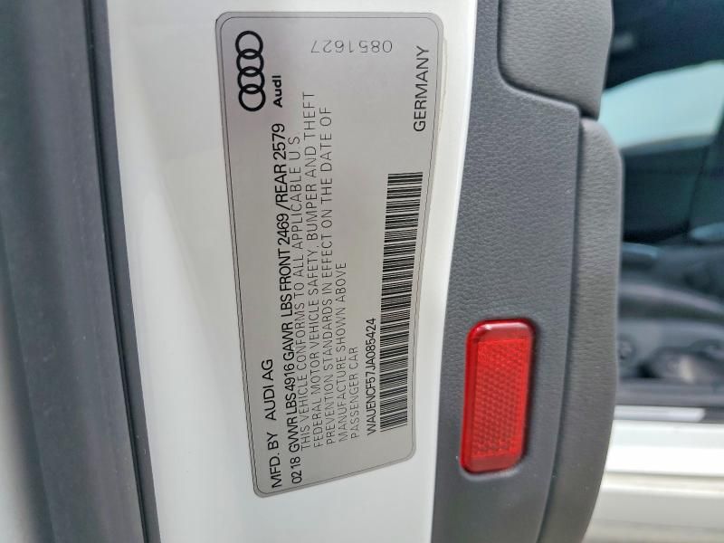 2018 Audi A5 Premium Plus S-line