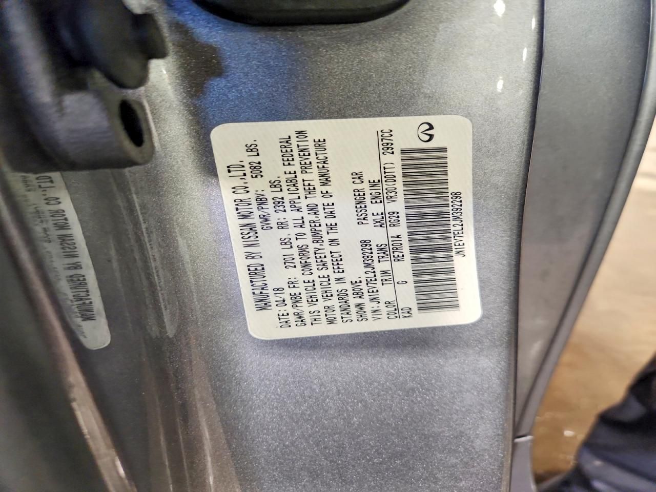 2018 Infiniti Q60 Luxe 300