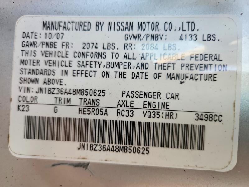 2008 Nissan 350z Roadster