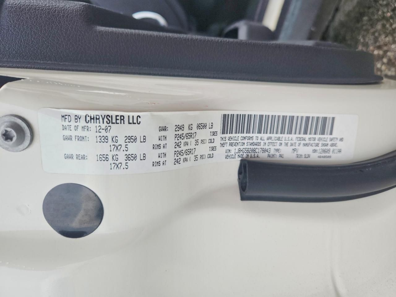 2008 Jeep Commander Limited