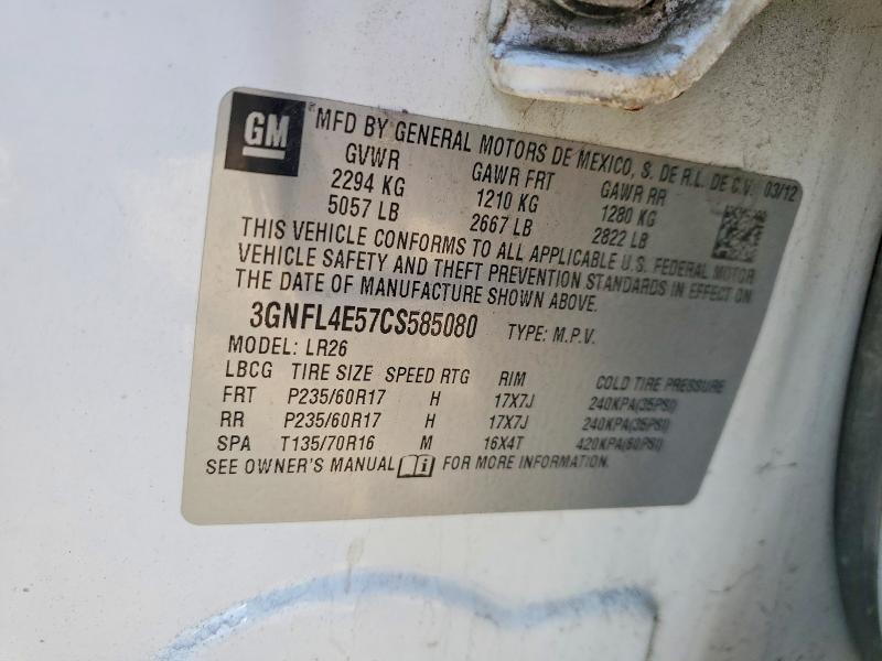 2012 Chevrolet Captiva Sport