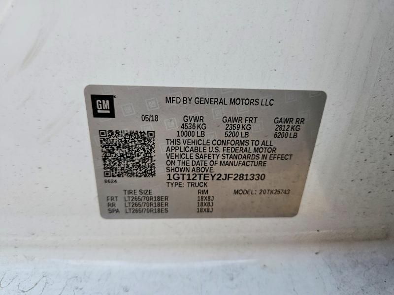 2018 GMC Sierra K2500 slt