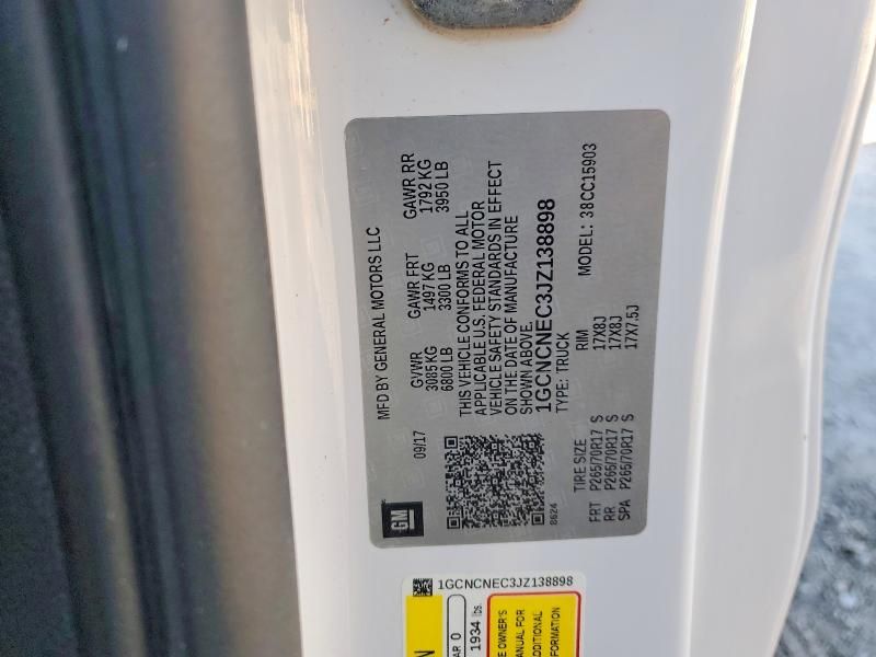 2018 Chevrolet Silverado C1500