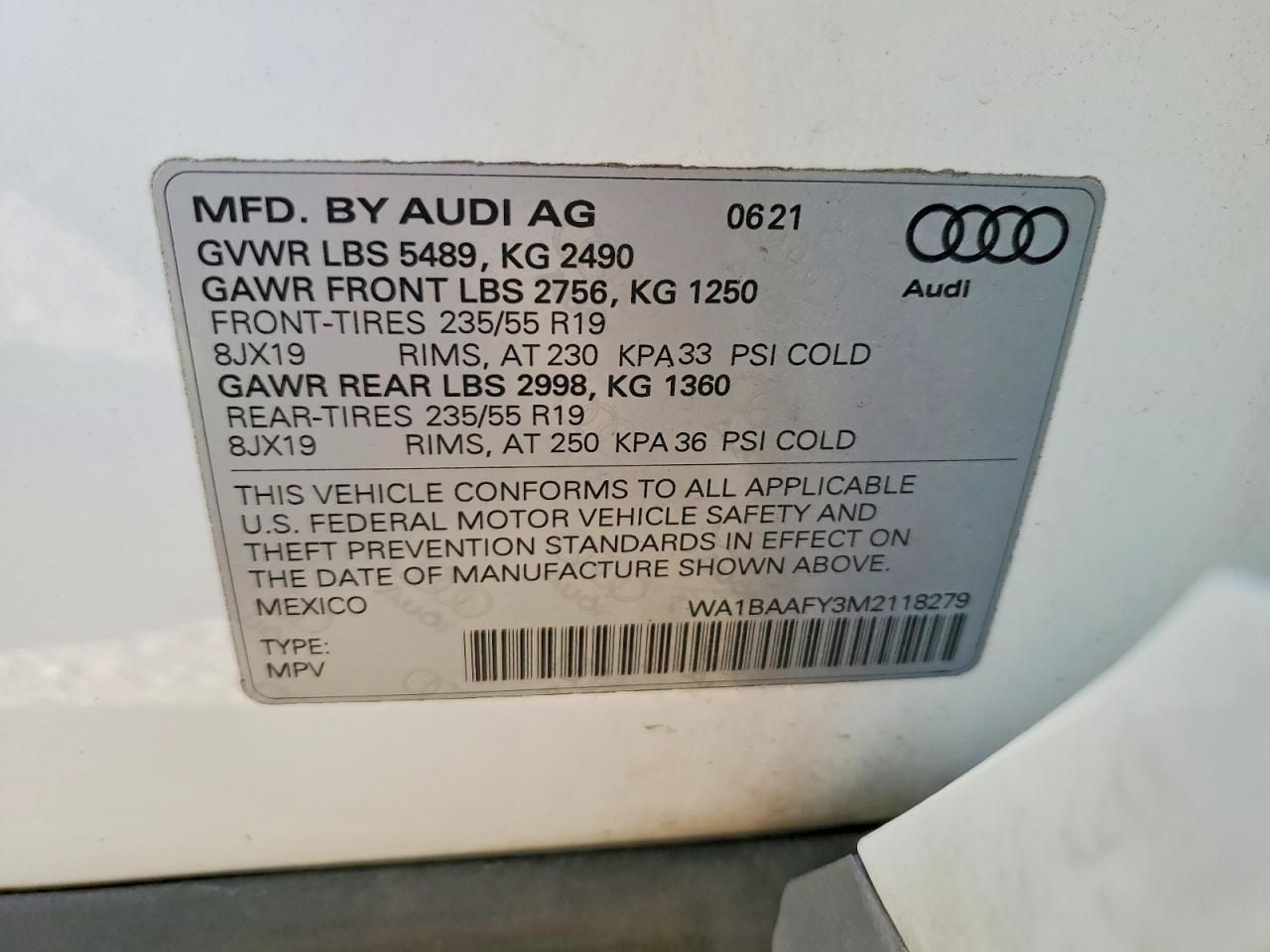 2021 Audi Q5 Premium Plus