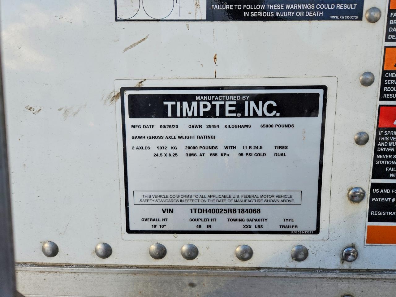 2024 Timpte TL