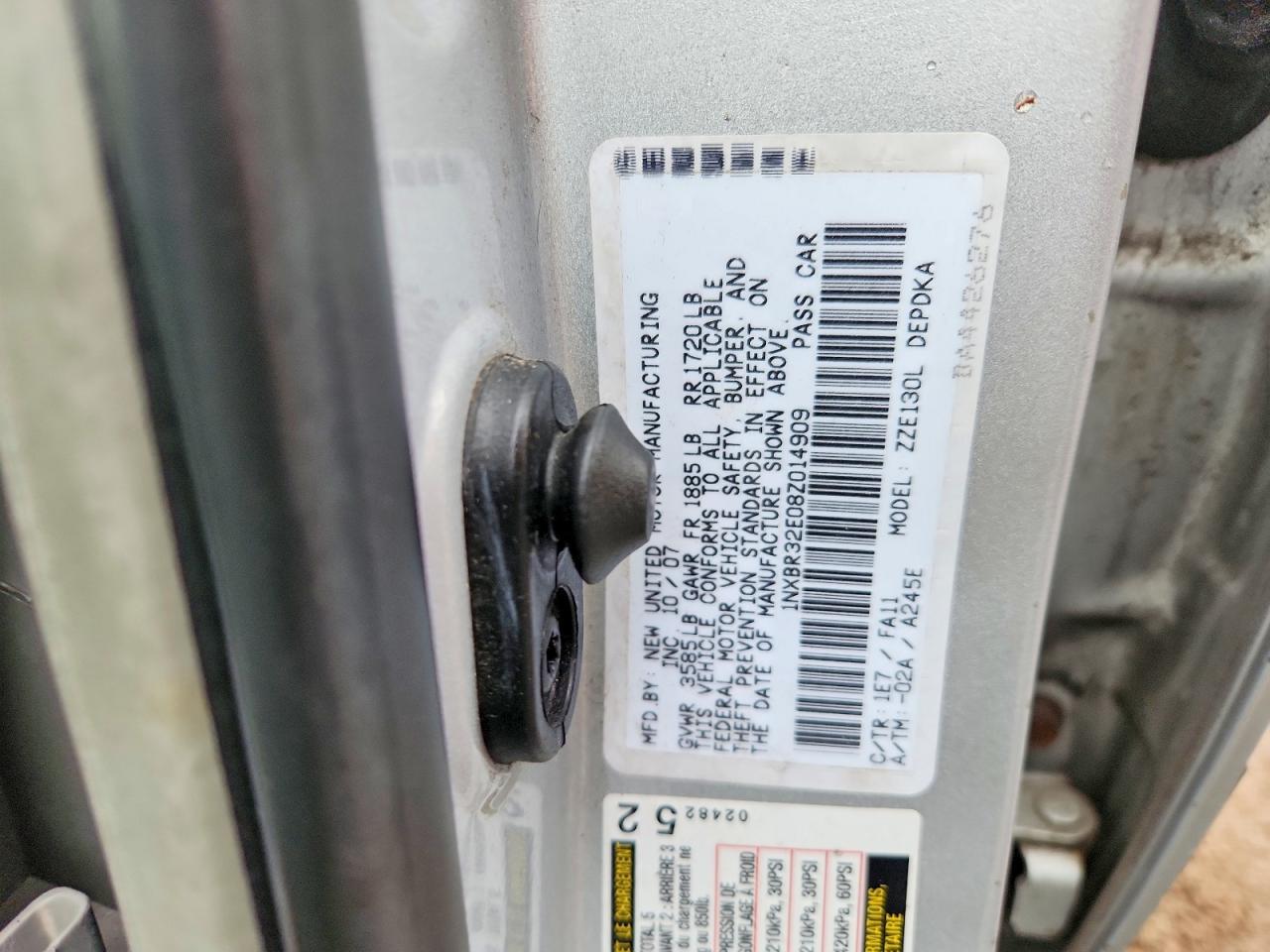 2008 Toyota Corolla ce