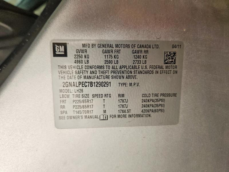 2011 Chevrolet Equinox lt