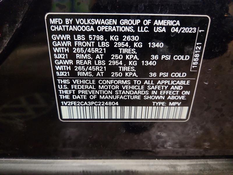2023 Volkswagen Atlas Cross Sport sel Premium R-line