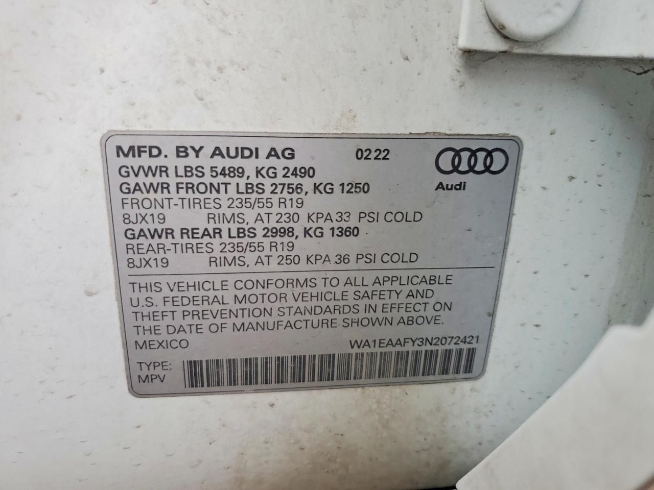2022 Audi Q5 Premium Plus 45